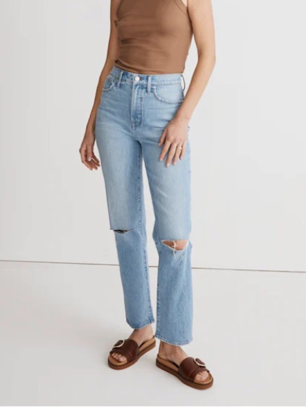 Madewell The Perfect Vintage Straight Jeans in Westanna Wash TALL